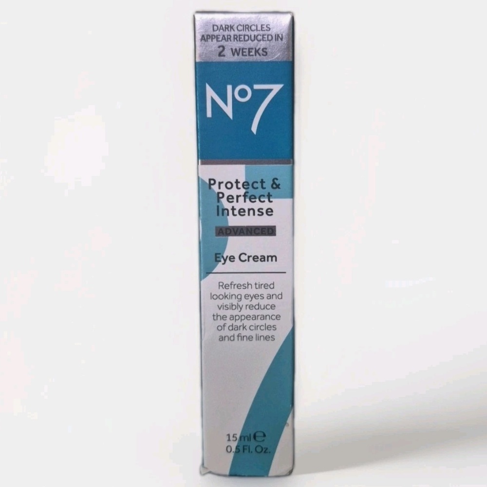 No7 Protect & Perfect Intense ADVANCED Eye Cream 0.5oz. (15ml) NIB